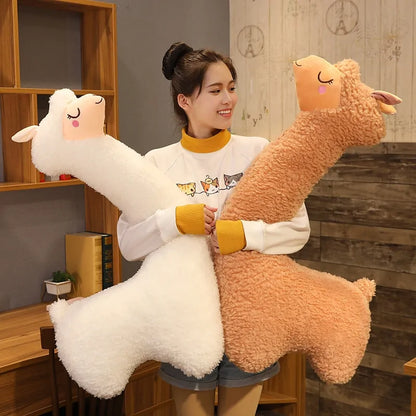 🦙✨ Almohada Gigante Alpaca: Suave, Cálida y Adorable ✨🦙