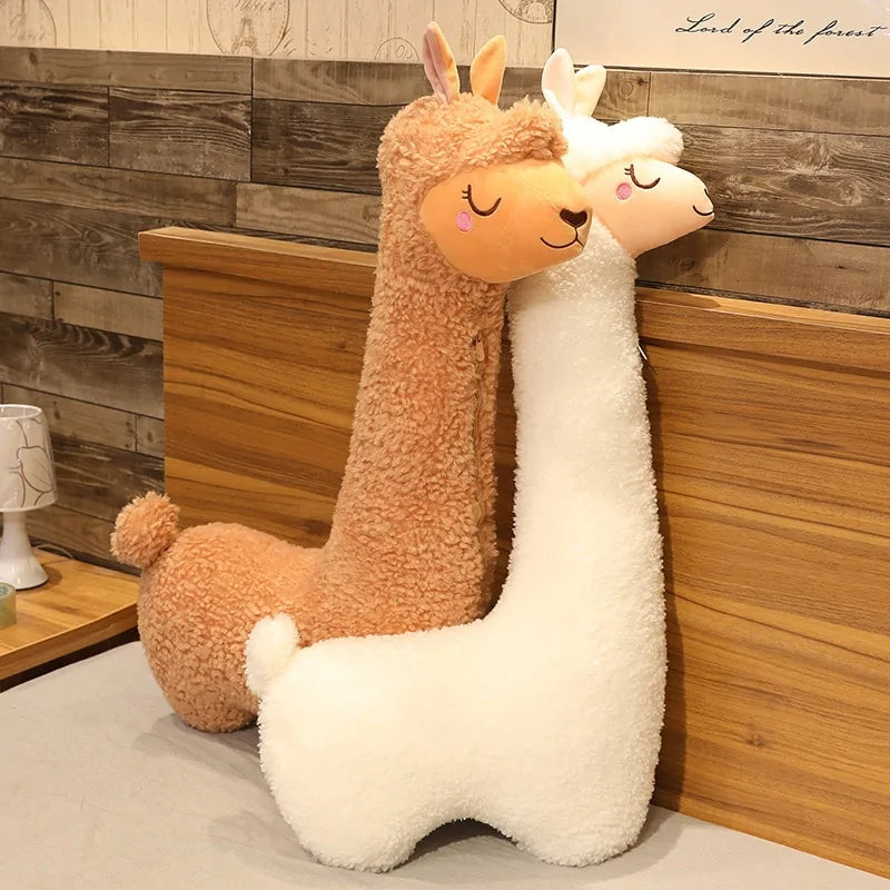 🦙✨ Almohada Gigante Alpaca: Suave, Cálida y Adorable ✨🦙